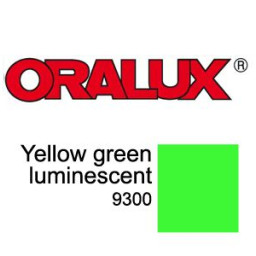 Пленка Oralux 9300 (желто-зеленый), 150мкм, 1000мм (1 п.м.)