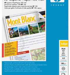 Бумага HP Superior Tri-fold Matt Inkjet Paper, матовая, A4 (210 x 297 мм), 180 г/кв.м (100 листов)