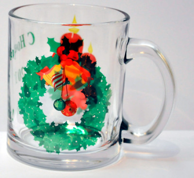 Кружка стеклянная для сублимации (прозрачная)