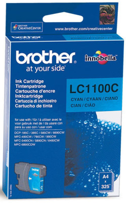 Картридж Brother LC-1100C (cyan), 325 стр.