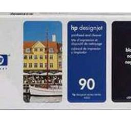 Печатающая головка HP 90 (black/cleaner)