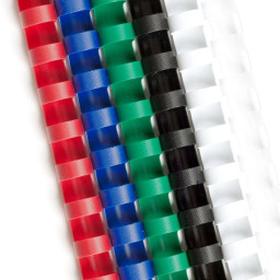 Пружины ProfiOffice пластиковые, диаметр 45мм, белые, 50шт