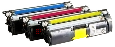Тонер Konica Minolta Toner Value Kit комплект (C,M,Y), 3 шт.