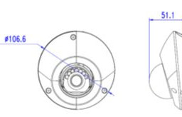 Купольная уличная камера с функцией день/ночь и ИК подсветкой Tantos TSi-Dn225FP-(2.8)