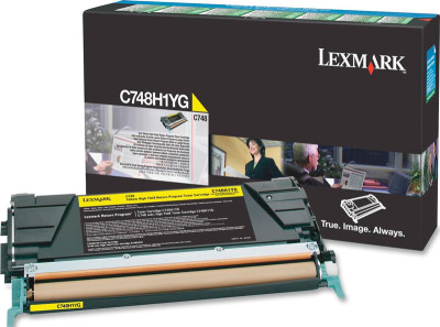 Тонер-картридж Lexmark C748 (yellow), 10000 стр. (PP019581)