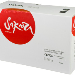 Тонер-картридж SAKURA CE260A для HP Color LaserJet CP4020/4025/4520/3525 (black), 8500 ст (PP052383)