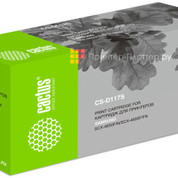 Картридж лазерный Cactus CS-D117S черный (2500стр.) для Samsung SCX-4650/4655
