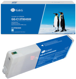 Картридж GandG GG-C13T804500 UltraChrome (light cyan), 700 мл