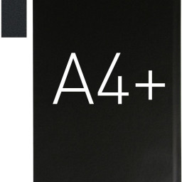 Обложки OPUS C-Bind Modern B, A4, 13 мм, твердые, черные, 10 шт.