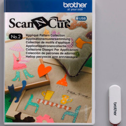 Brother набор дизайнов для аппликаций