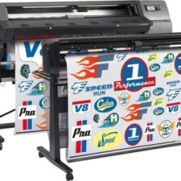 Латексный плоттер-каттер HP Latex 115 PrintandCut