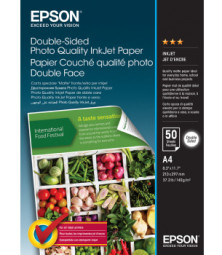 Бумага Epson Double-Sided Photo Quality Inkjet Paper, A4 (210 x 297 мм), 140 г/кв.м (50 листов)