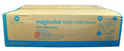 Тонер Konica Minolta Toner Value Kit комплект (C,M,Y), 3 шт.