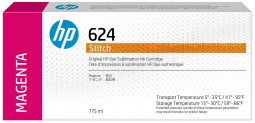 Картридж HP 624 Ink Cartrigde (magenta), 775 мл