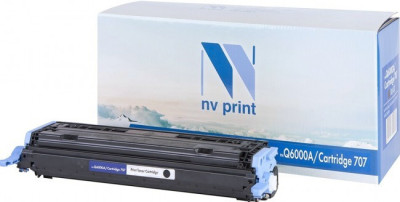 Картридж NVP совместимый NV-Q6000A/NV-707 Black универсальные для HP/Canon Color LaserJet 1600/ 2600n/ 2605/ 2605dn/ 2605dtn/ LBP 5000 i-Sensys Laser Shot/ 5100 (2500k)