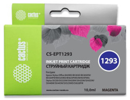 Картридж струйный Cactus CS-EPT1293 пурпурный (10мл) для Epson B42/BX305/BX305F/BX320/BX525/BX625/SX420/SX425/SX525/SX622