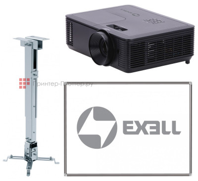 Интерактивный комплект Exell EWB9140 + Exell EXD201 + DiGiS DSM-2L
