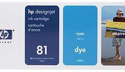 Картридж HP 81 UV (cyan) и печатающая головка, набор, 680 мл