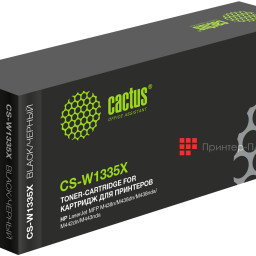 Тонер-картридж Cactus Toner CS-W1335X для HP LaserJet M438, M442dn, M443nda (black), 13700 стр.
