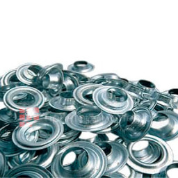 Люверсы для баннеров, 10 мм, серебряные, 1000 шт.