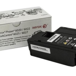 Тонер-картридж Xerox Toner Cartridge Phaser 6020, 6022, WorkCentre 6025, 6027 (black), 20 (PP017788)