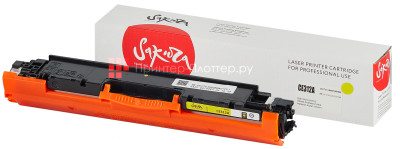 Тонер-картридж SAKURA CE312A для HP Color LaserJet Pro CP1025/CP1025nw (yellow), 1000 стр (PP052361)