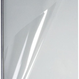 Обложки OPUS C-Bind easyCover, A4, 3 мм, мягкие, прозрачные, серебряные, 40 шт.