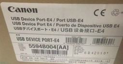 Canon порт устройства USB Device Port-E4