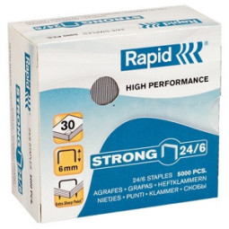 Rapid скобы для степлера Strong (RPD5520) 66/6, 5000 шт.