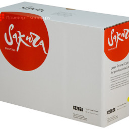 Тонер-картридж SAKURA CE262A для HP Color LaserJet CP4020/4025/4520/3525 (yellow), 11000  (PP052358)