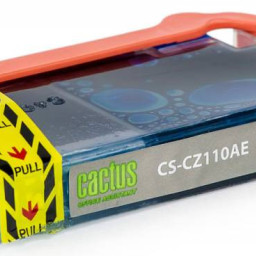 Картридж струйный Cactus CS-CZ110AE №655 голубой (14,6 мл) для HP DJ IA 3525/5525/4525