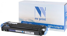 Картридж NVP совместимый NV-Q6001A/NV-707 Cyan универсальные для HP/Canon Color LaserJet 1600/ 2600n/ 2605/ 2605dn/ 2605dtn/ LBP 5000 i-Sensys Laser Shot/ 5101 (2000k)