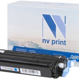 Картридж NVP совместимый NV-Q6001A/NV-707 Cyan универсальные для HP/Canon Color LaserJet 1600/ 2600n/ 2605/ 2605dn/ 2605dtn/ LBP 5000 i-Sensys Laser Shot/ 5101 (2000k)