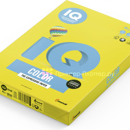 Бумага Mondi IQ Color Intensive IG50, матовая, A3 (297 x 420 мм), 80 г/кв.м, горчичная (500 листов)