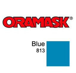 Пленка Oramask 813 (голубой), 80мкм, 1260мм (1 п.м.)