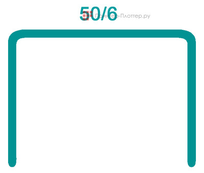 Nagel скобы 50/6, 5000 шт.