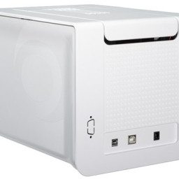 Карт-принтер Evolis Zenius Expert (серо-голубой)