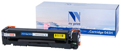 Картридж NVP совместимый NV-045H Cyan для Canon i-Sensys LBP 611Cn/ 613Cdw/ MF 631Cn/ 633Cdw/ 635Cx (2200k)