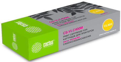 Картридж лазерный Cactus CS-VLC400M 106R03535 пурпурный (8000 стр.) для Xerox VersaLink C400DN/C405DN/C400/405/C400N/C405N/
