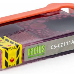 Картридж струйный Cactus CS-CZ111AE №655 пурпурный (14,6 мл) для HP DJ IA 3525/5525/4525