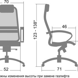 Офисное кресло Метта SAMURAI S-1 (синий)