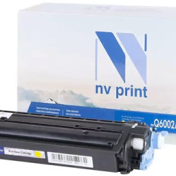 Картридж NVP совместимый NV-Q6002A/NV-707 Yellow универсальные для HP/Canon Color LaserJet 1600/ 2600n/ 2605/ 2605dn/ 2605dtn/ LBP 5000 i-Sensys Laser Shot/ 5102 (2000k)