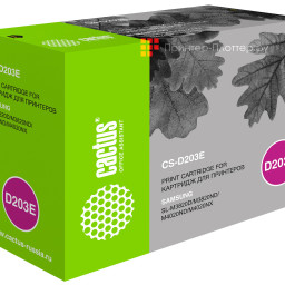 Картридж лазерный Cactus CS-D203L черный (5000стр.) для Samsung SL-M3820D/M3820ND/M4020ND/M4020NX