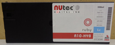 Картридж NUtec Ruby R10-HYB (Light Cyan), 220 мл