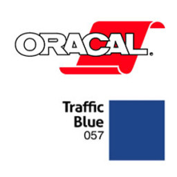 Пленка Oracal 641G F057 (синий), 75мкм, 1000мм x 50м (4011363265100)