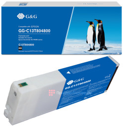 Картридж GandG GG-C13T804800 UltraChrome (matte black), 700 мл