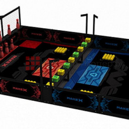 Makeblock соревновательное поле 2022 MakeX Challenge Arena