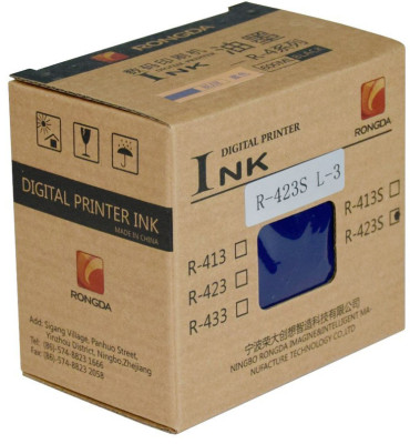 Краска RONGDA Ink R-423S (blue), 600 мл