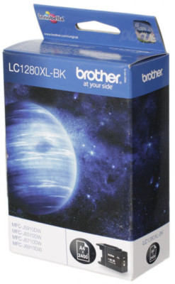 Картридж Brother LC-1280XL-BK (black), 2400 стр.