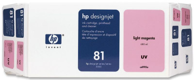 Картридж HP 81 UV (light magenta) и печатающая головка, набор, 680 мл